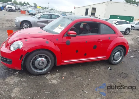 2012 Volkswagen Beetle from USA, damaged, VIN 3VWJX7AT4CM656279